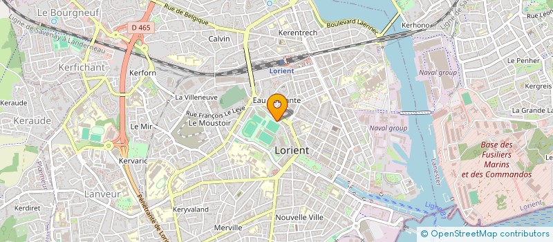 localisation de l'entreprise SC COINTE-STEPHANT  LORIENT