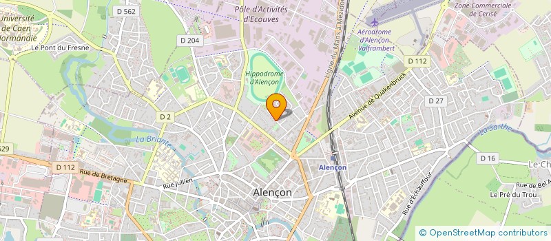 localisation de l'entreprise SC COISNARD FAMILY à ALENCON