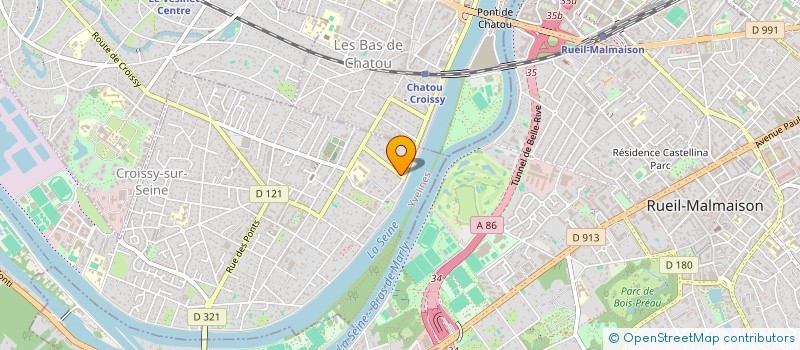 localisation de l'entreprise SC COLIFICHET  CROISSY-SUR-SEINE