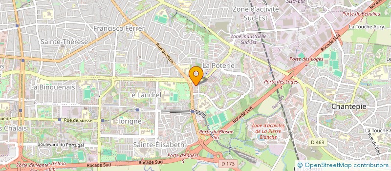 localisation de l'entreprise SC COLLAB SALARIES AIGUIL CONSTR à RENNES
