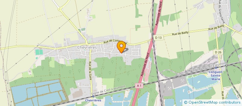 localisation de l'entreprise SC CONCEPT  CHEVRIERES