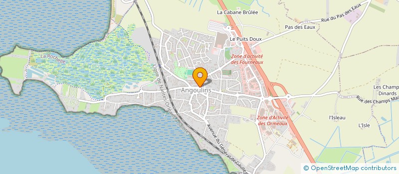 localisation de l'entreprise SC CONDUITE  ANGOULINS
