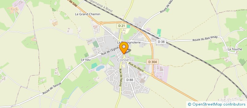 localisation de l'entreprise SC CONDUITE  CONLIE