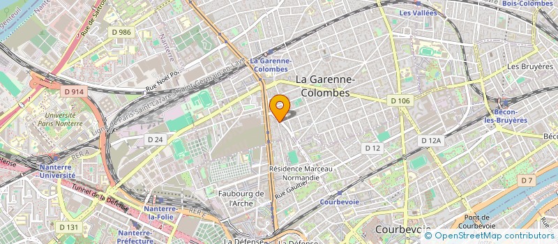 localisation de l'entreprise SC CONSEILS à LA GARENNE-COLOMBES