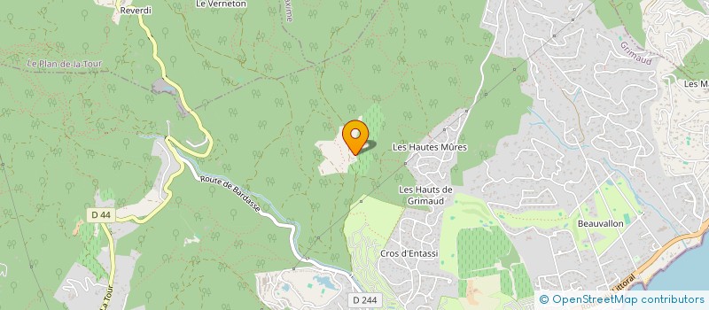 localisation de l'entreprise SC CONSEILS à GRIMAUD