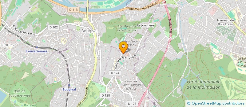 localisation de l'entreprise SC CONSEILS  LA CELLE-SAINT-CLOUD