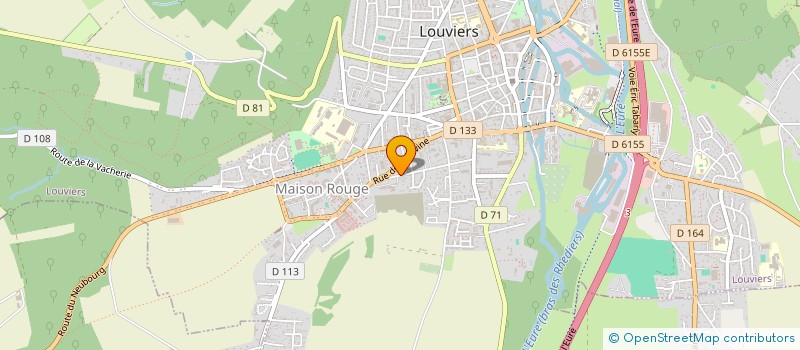 localisation de l'entreprise SC CONSORTS MONNIER à LOUVIERS