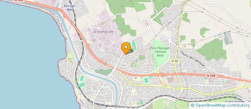 localisation de l'entreprise SC CONSTRUCTION  PORT-DE-BOUC