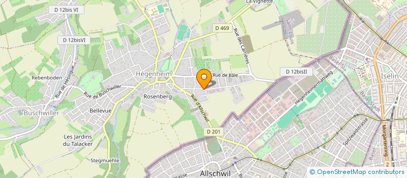 localisation de l'entreprise SC CONSTRUCTION VENTE M.J  NEUWILLER