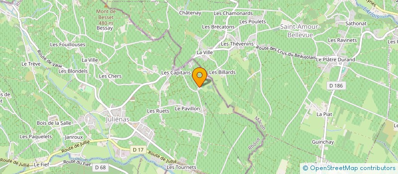 localisation de l'entreprise SC CONSULTING  JULIENAS