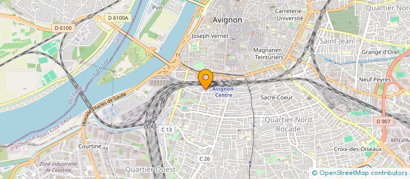 localisation de l'entreprise SC CONSULTING  AVIGNON