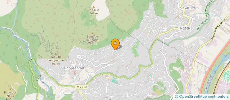 localisation de l'entreprise SC CONSULTING  SAINT-JEANNET