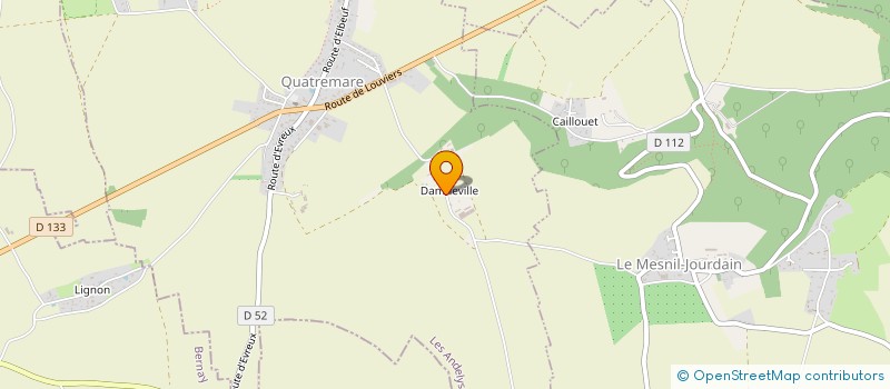 localisation de l'entreprise SC COQUELIN  QUATREMARE