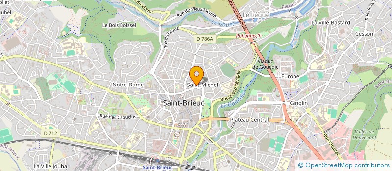 localisation de l'entreprise SC CORMIER SAINT MICHEL à SAINT-BRIEUC