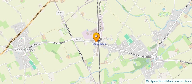 localisation de l'entreprise SC COUSIN CYRIL  ESQUELBECQ