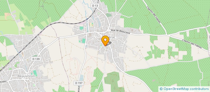 localisation de l'entreprise SC COUVERTURES  GENERAC