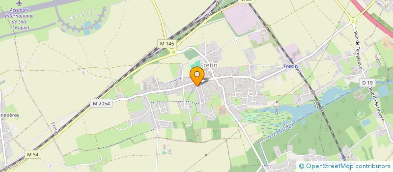 localisation de l'entreprise SC CREATEAM INVEST  FRETIN