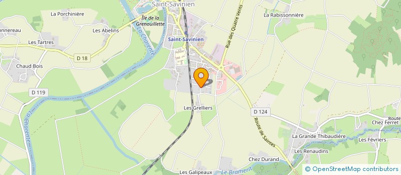 localisation de l'entreprise SC CREATION CONCEPTION  SAINT-SAVINIEN