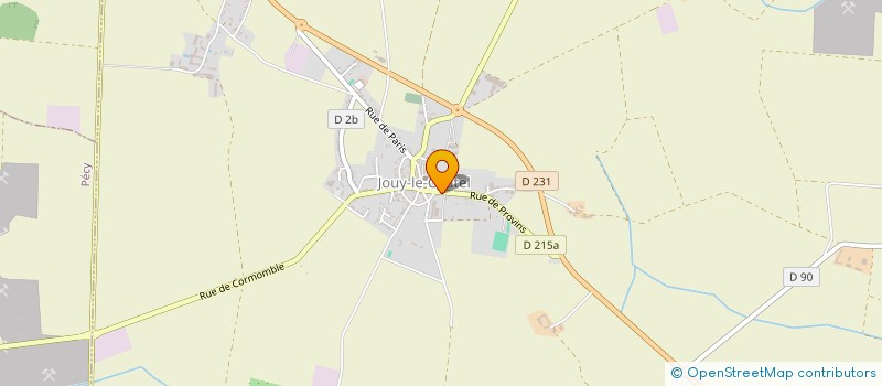 localisation de l'entreprise SC CRETEIL FONCIER CIVIL IMMOBILIER à JOUY-LE-CHATEL
