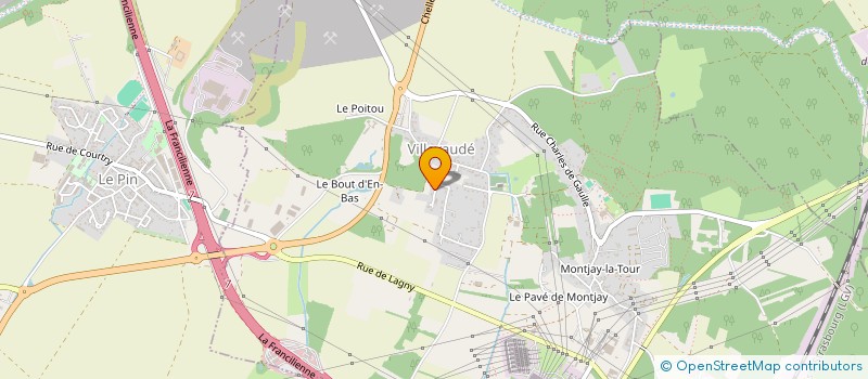localisation de l'entreprise SC CRGM INVEST à VILLEVAUDE