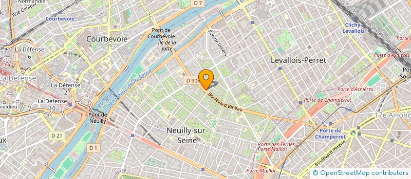 localisation de l'entreprise SC CS à NEUILLY-SUR-SEINE