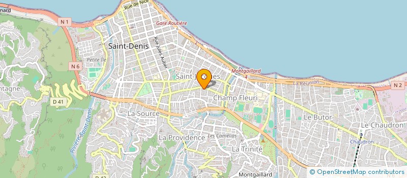 localisation de l'entreprise SC CV ROZA à SAINT-DENIS