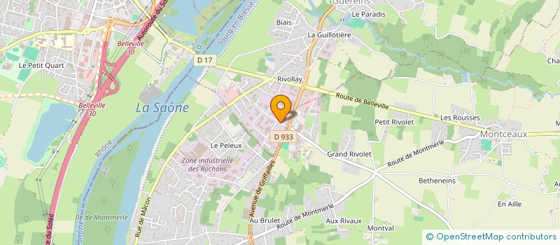 localisation de l'entreprise SC CYDIMO  LYON