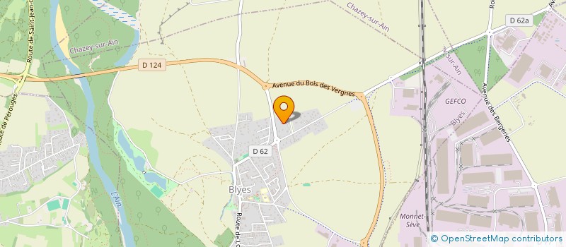 localisation de l'entreprise SC CYFEGO  BLYES