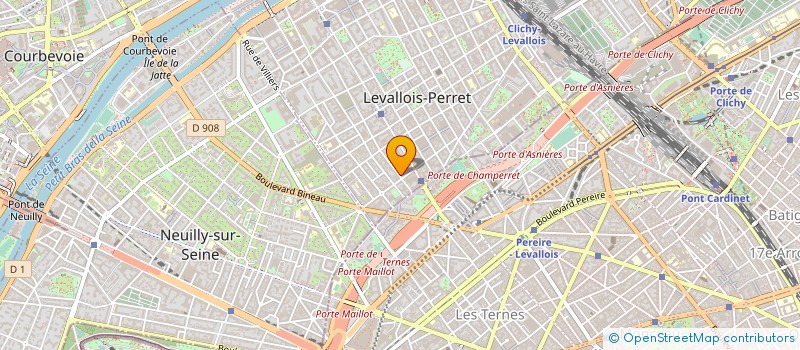 localisation de l'entreprise SC CYRIL BAYVET FINANCE à LEVALLOIS-PERRET