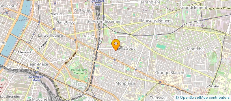 localisation de l'entreprise SC D'ANTHAN  LYON