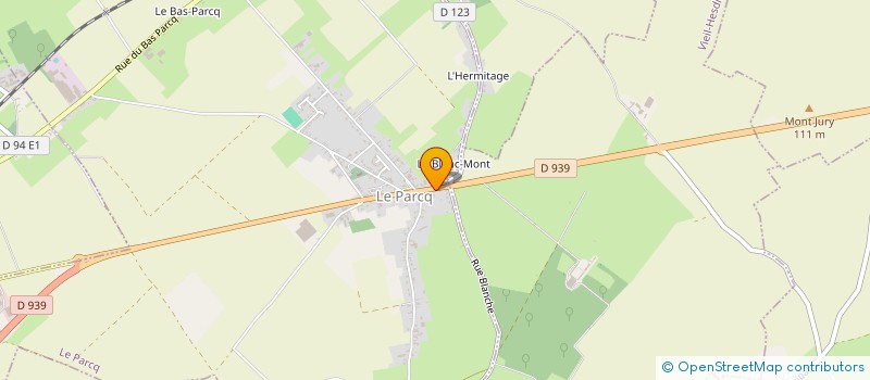 localisation de l'entreprise SC D'EDEN  LE PARCQ