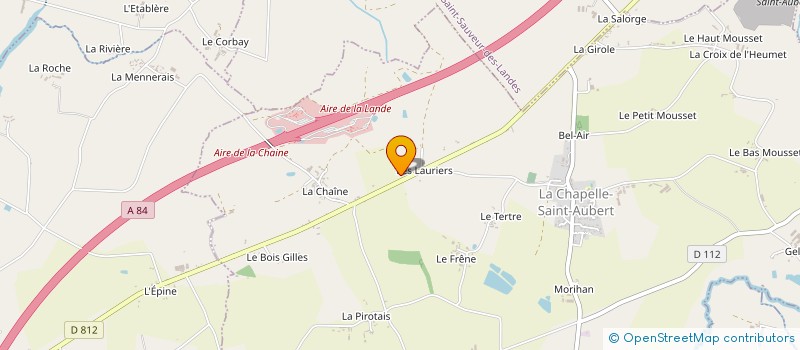 localisation de l'entreprise SC D'ELEVAGE DU CHATELET  RIVES-DU-COUESNON