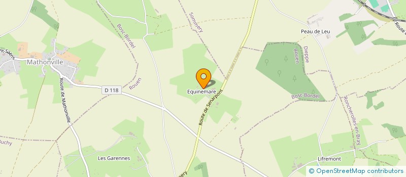 localisation de l'entreprise SC D'EQUINEMARE  BOSC-BORDEL