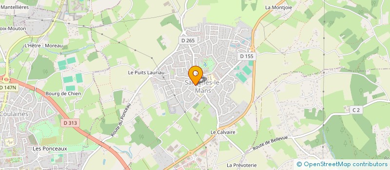 localisation de l'entreprise SC DABIR  SARGE-LES-LE-MANS