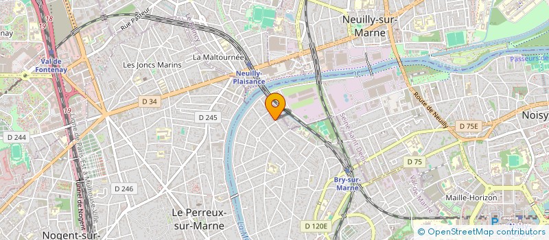 localisation de l'entreprise SC DAIX à BRY-SUR-MARNE