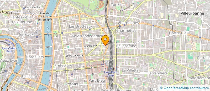 localisation de l'entreprise SC DAMAL  LYON