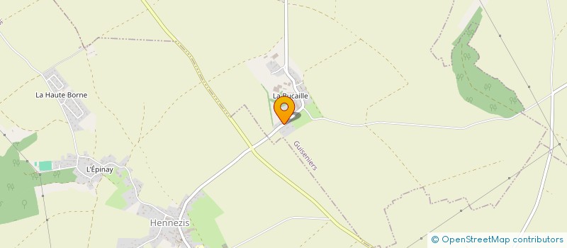 localisation de l'entreprise SC DE BARBACANE  GUISENIERS