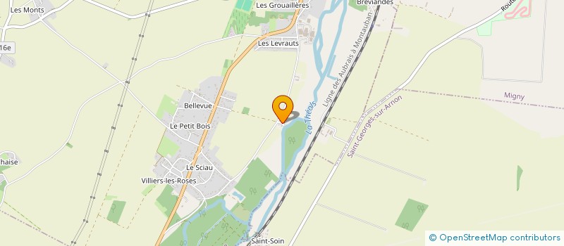 localisation de l'entreprise SC DE BEL AIR à SAINTE-LIZAIGNE