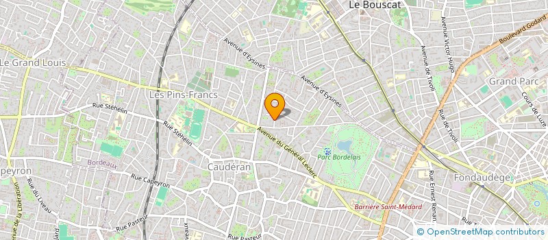 localisation de l'entreprise SC DE BOUTEILLE  BORDEAUX