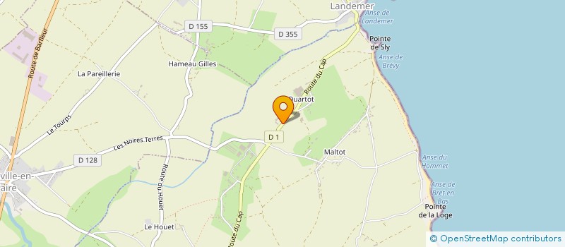 localisation de l'entreprise SC DE CARTOT  REVILLE