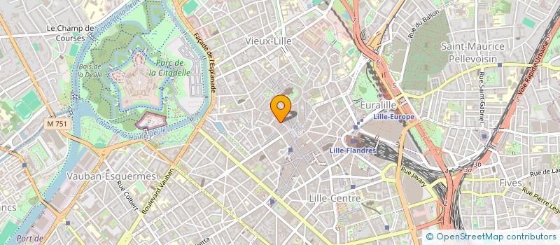 localisation de l'entreprise SC DE HELDE à LILLE