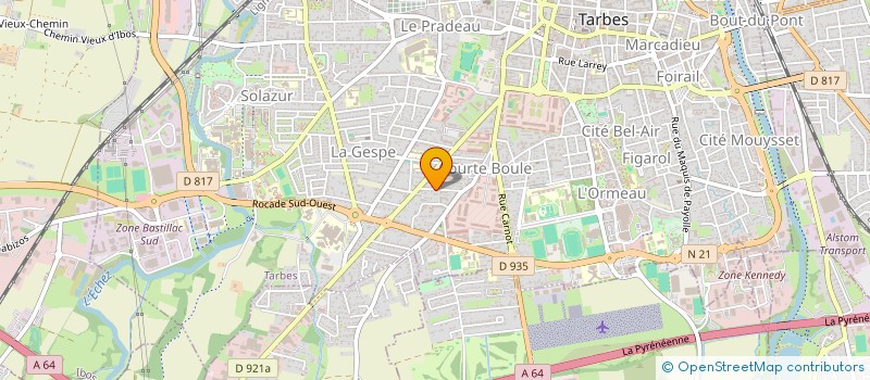 localisation de l'entreprise SC DE L'AVENIR à TARBES