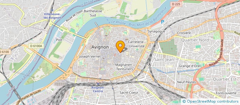 localisation de l'entreprise SC DE L ORIFLAMME à AVIGNON
