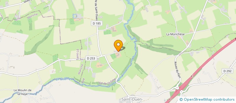 localisation de l'entreprise SC DE L'ORME  VAL DE DROME