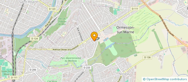 localisation de l'entreprise SC DE LA COLLINE VERTE  ORMESSON-SUR-MARNE