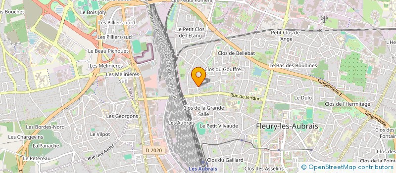 localisation de l'entreprise SC DE LA GROUETTE à FLEURY-LES-AUBRAIS