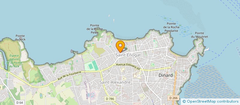 localisation de l'entreprise SC DE LA HAUTE BANQUE  DINARD