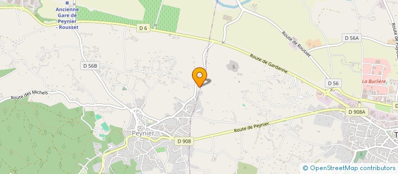 localisation de l'entreprise SC DE LA HAUTE VALLE DE L ARC à TRETS
