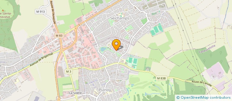 localisation de l'entreprise SC. DE LA PETITE FIN  PULNOY