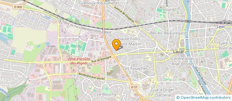 localisation de l'entreprise SC DE LA PLACE à LAVAL
